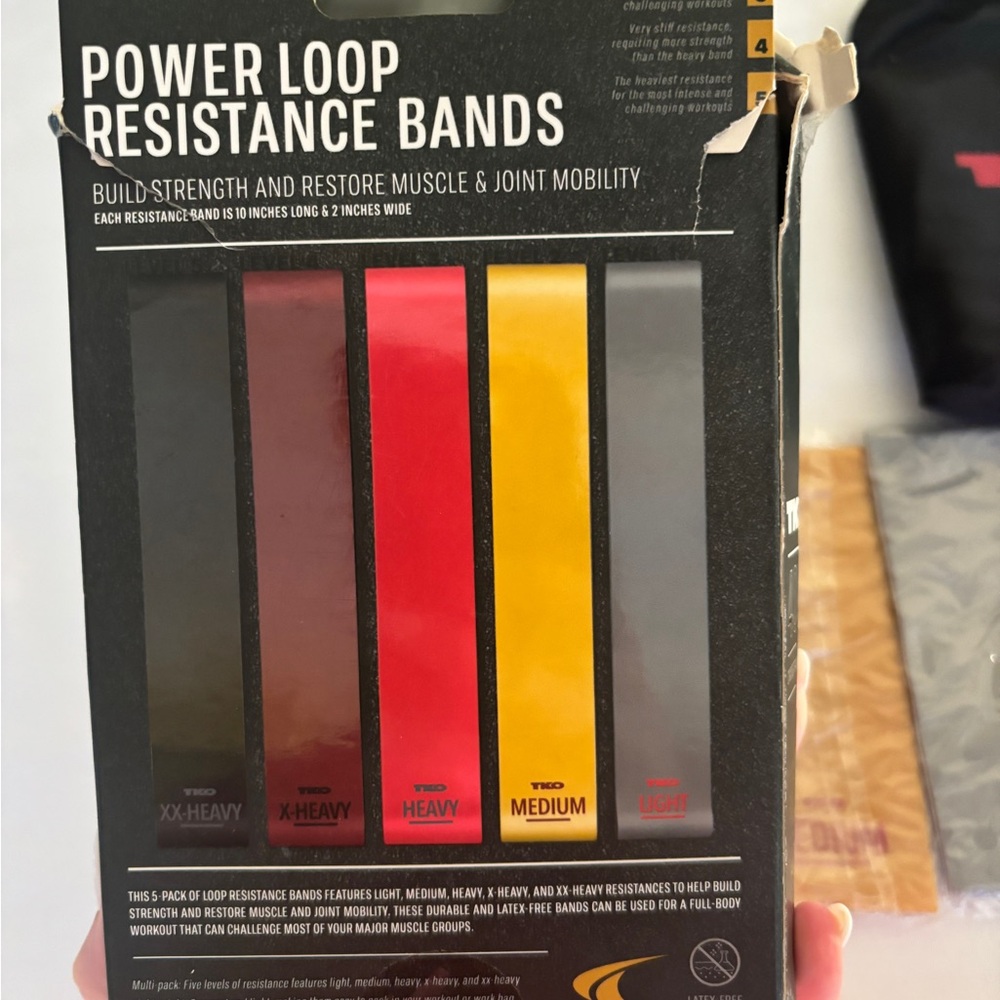 TKO Multi-Color Power Loop Bands - Picture 3 of 4